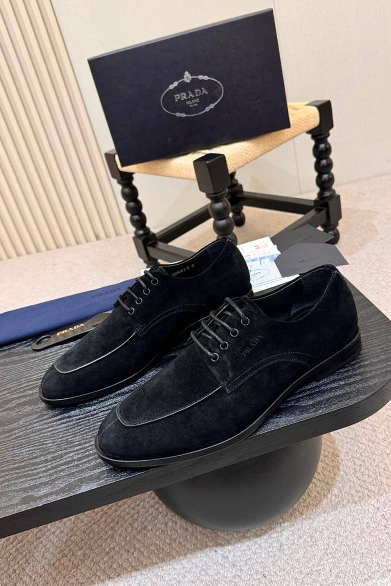 Prada Мужские замшевые ботинки 
