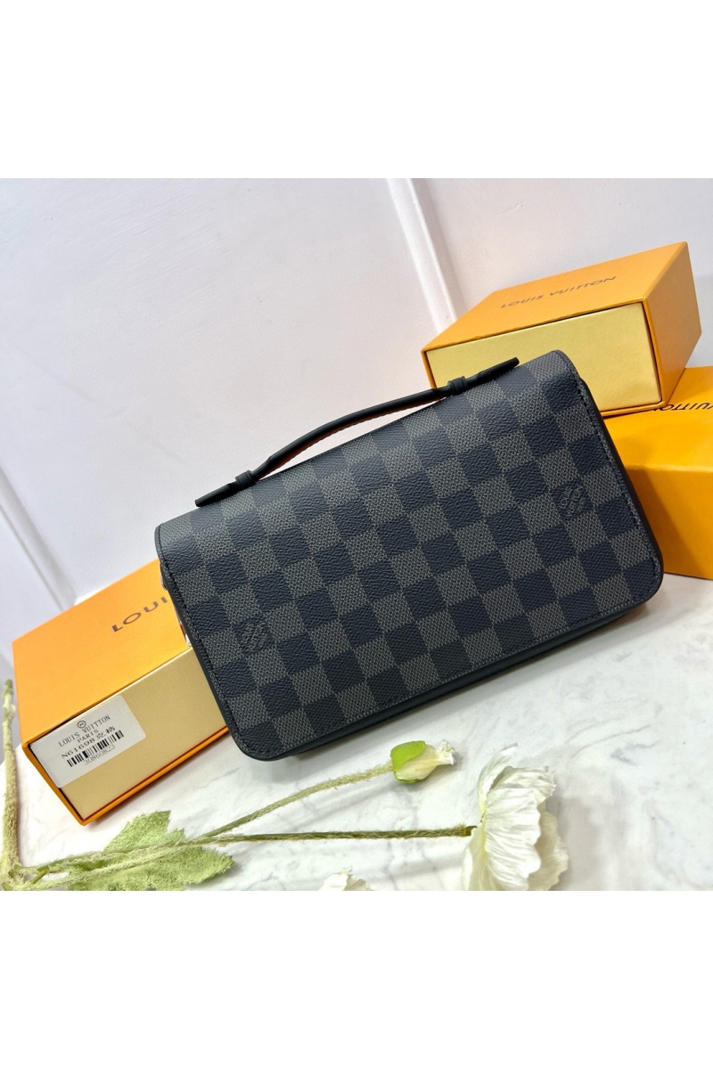 Lоuis Vuittоn Кожаное портмоне Zippy XL Premium 22x12x5 см