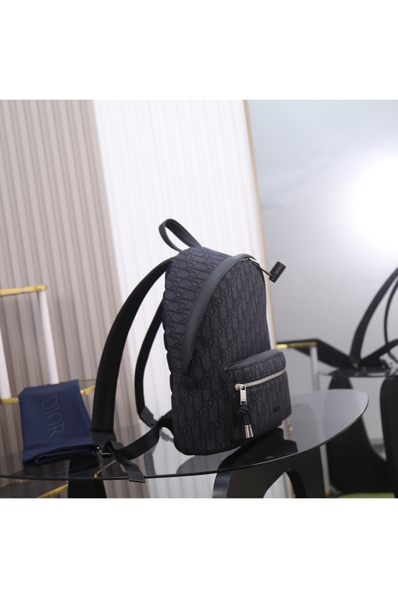 Dior Текстильный рюкзак ObliquePremium 37x26x15 см