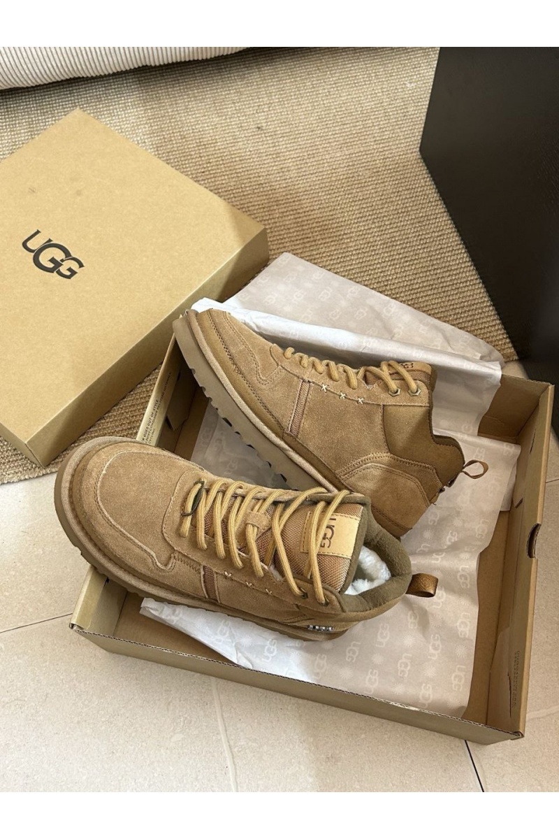 UGG Ботинки с мехом Highland Hi Heritage - Chestnut