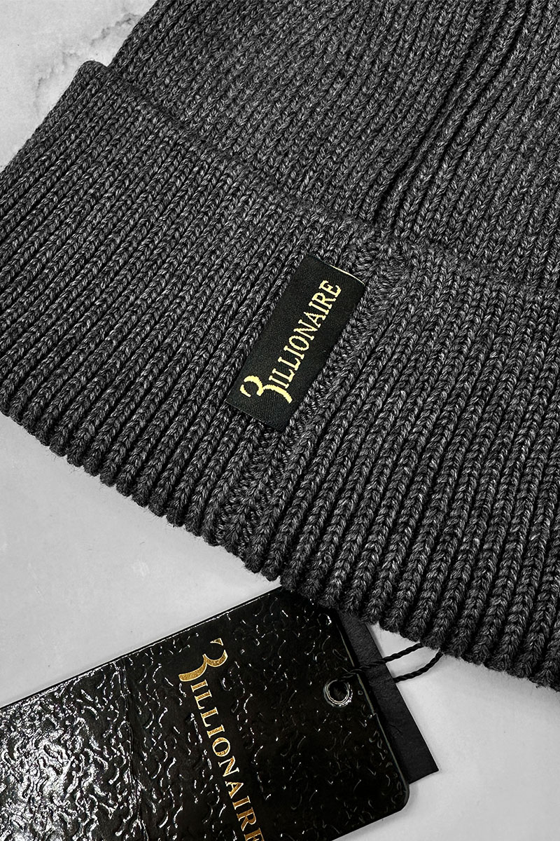 Billionaire Шапка logo-embroidered - Grey