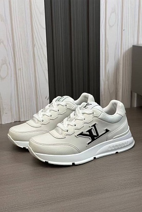 Кожаные кроссовки Premium - White