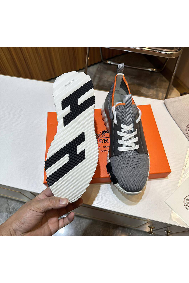 Hermes Мужские кроссовки Depart - Grey