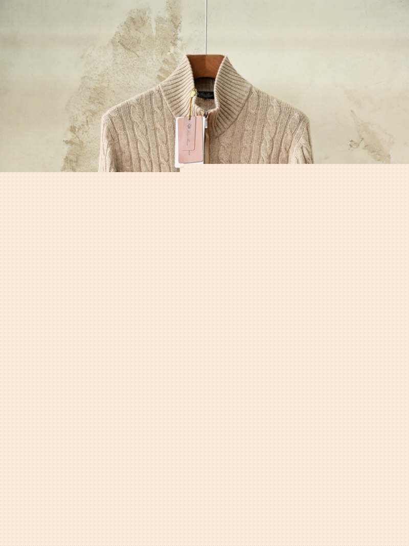 Loro Piana Кашемировый свитер Premium zip-up - Beige