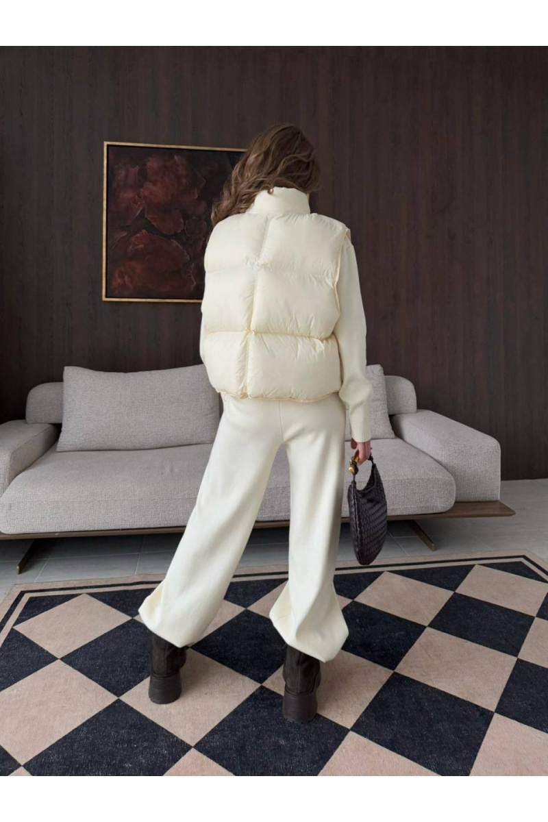 Schiaparelli Женский костюм тройка на флисе premium - White