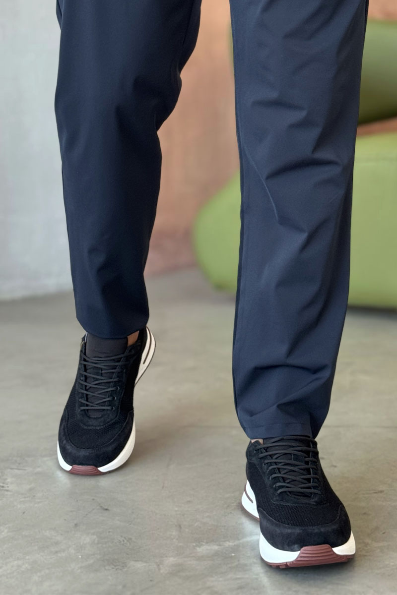 Loro Piana Мужские кроссовки Week End Walk - Black