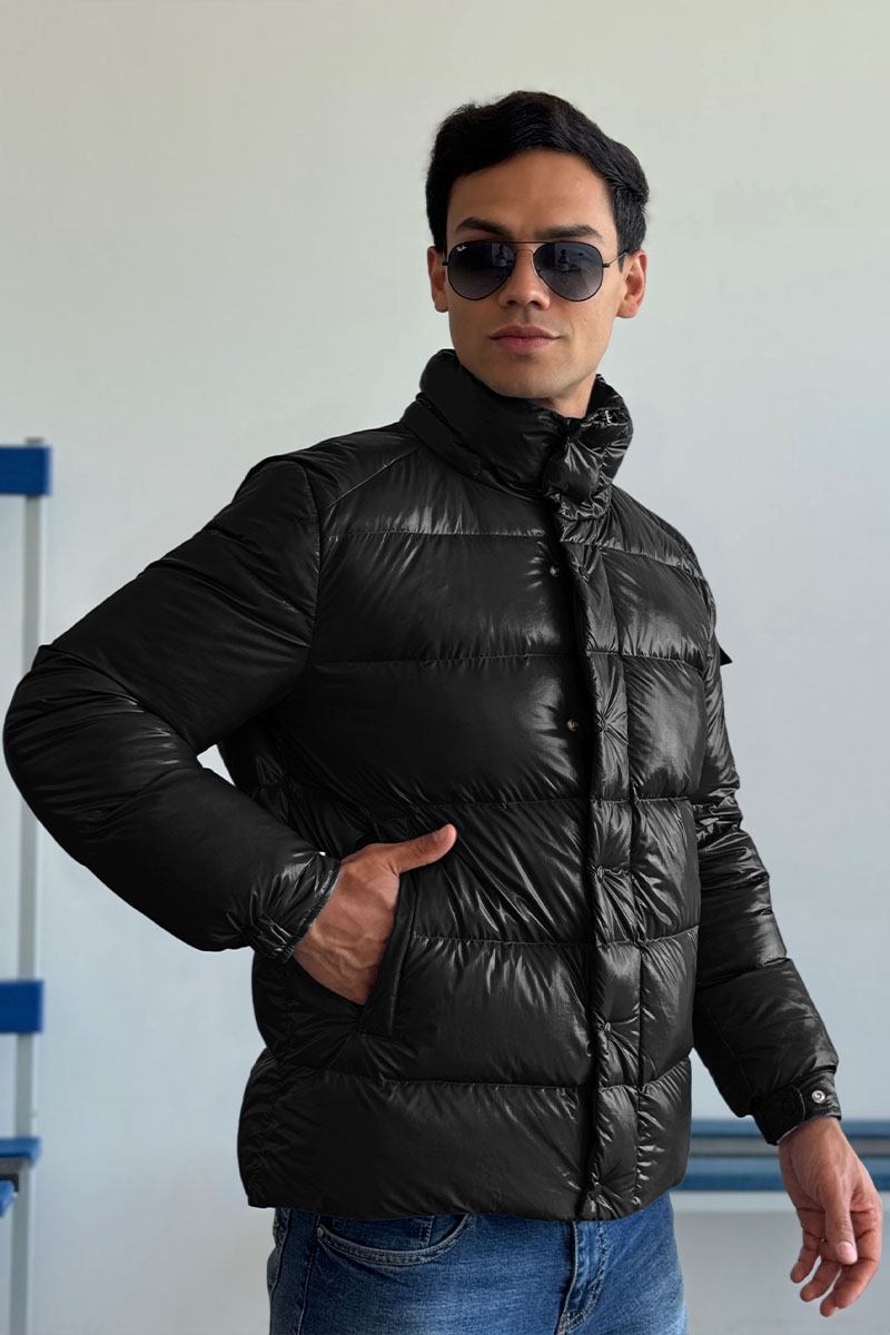 Moncler Мужской пуховик Maya 70 - Black 