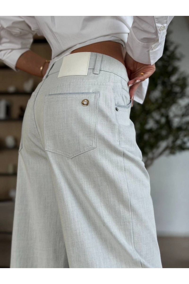 Loro Piana Женские прямые джинсы premium