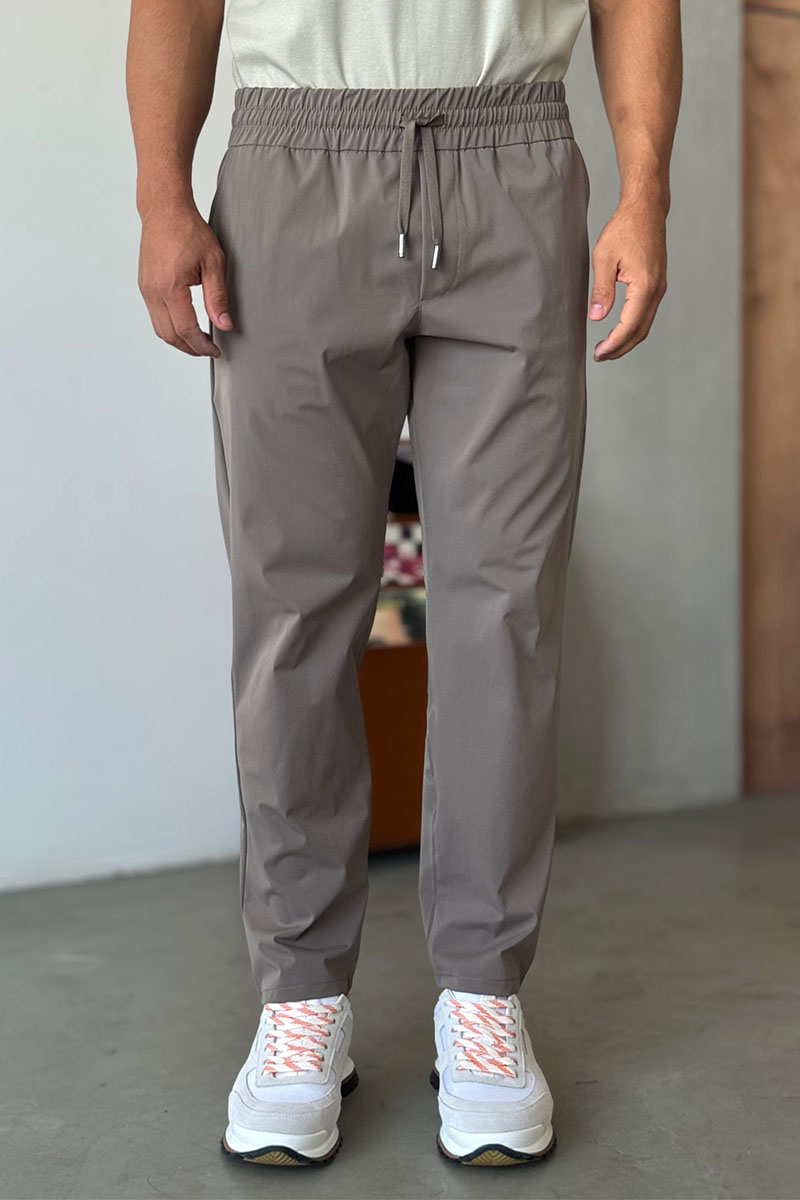 Prada Мужские штаны коричневого цвета