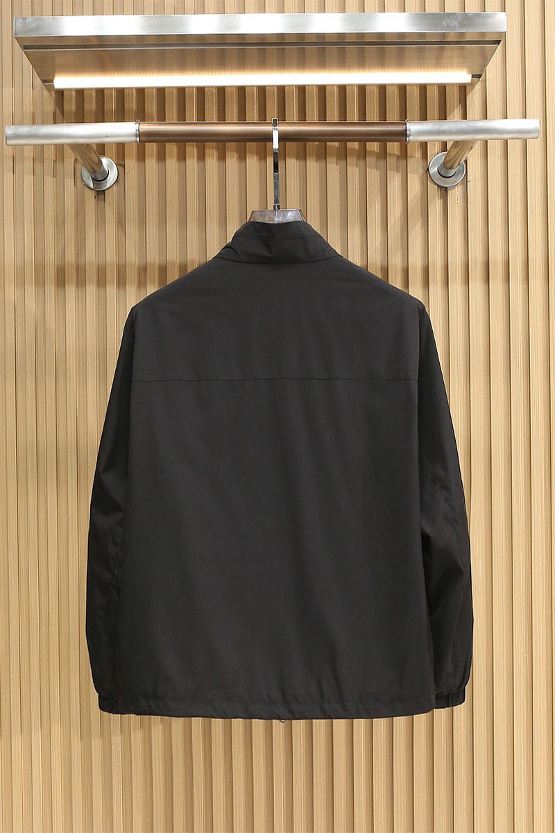 Loro Piana Мужская чёрная ветровка 