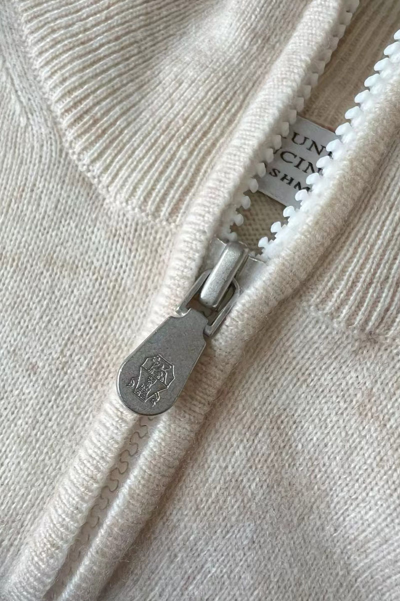 Brunеllо Сuсinеlli Кашемировый свитер Premium - Dark Beige