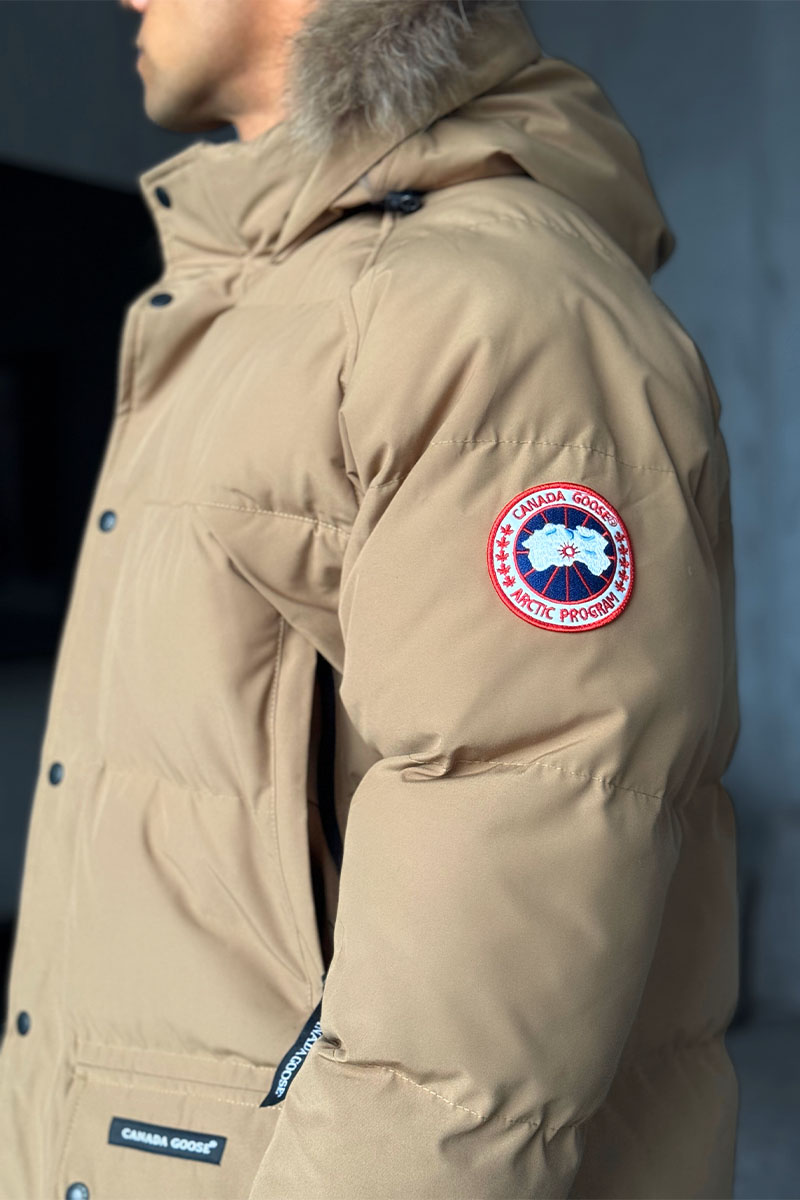 Canada Goose Парка коричневого цвета Emory