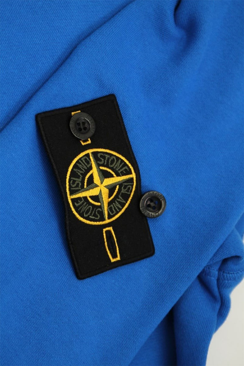 Stone Island Худи чёрного цвета compass-patch
