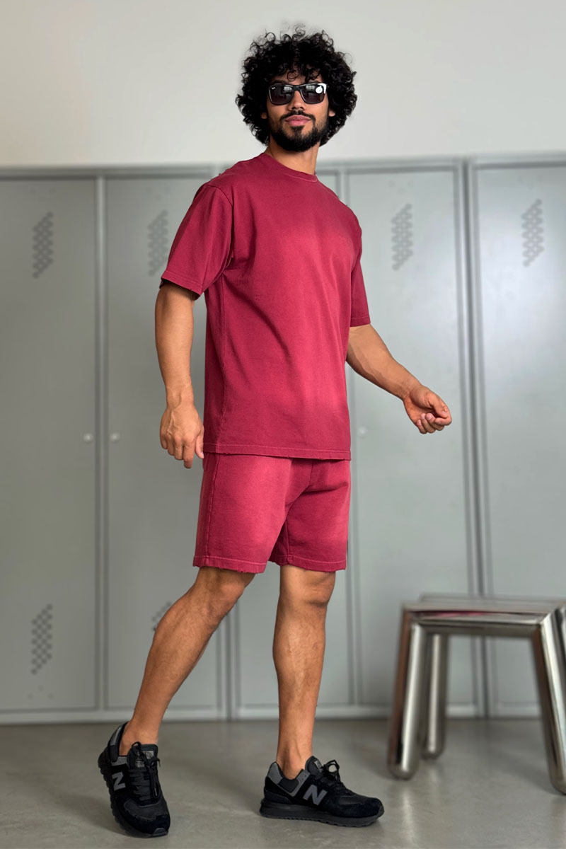 Designer Clothing Мужские красные шорты 