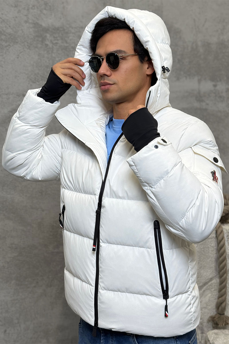 Moncler Мужской пуховик Grenoble - White