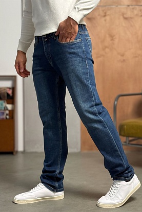 Мужские синие джинсы regular fit
