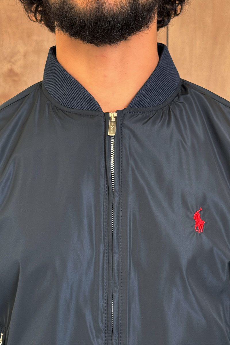 Polo Ralph Lauren Мужской тёмно-синий бомбер 