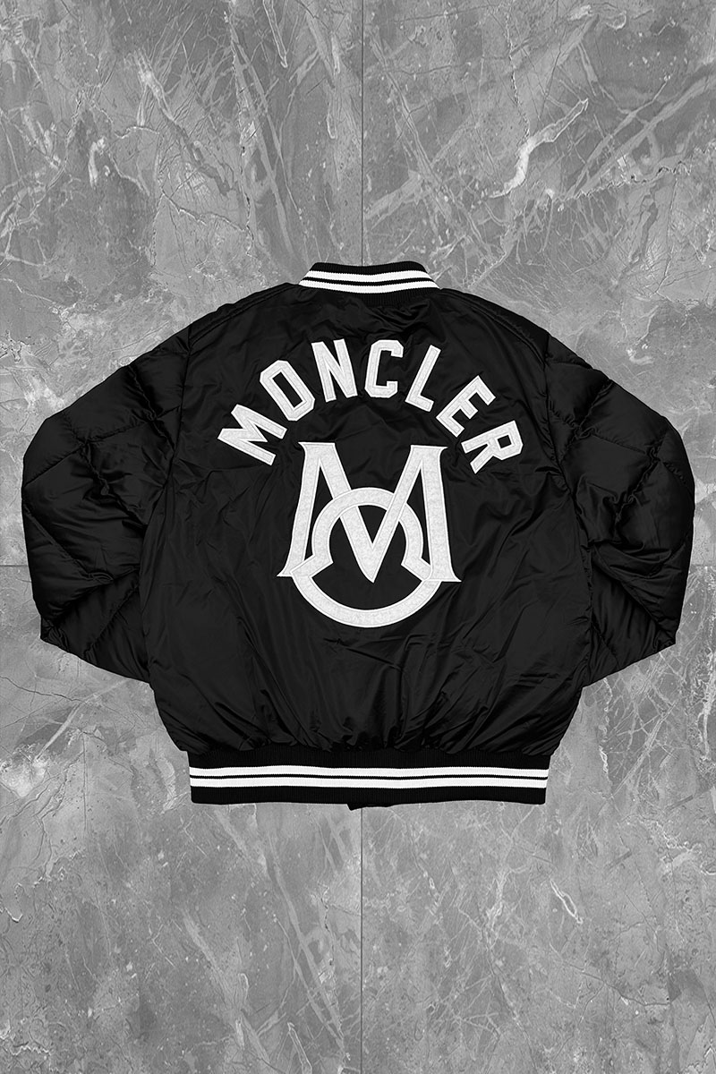 Moncler Утеплённый бомбер Dives - Black