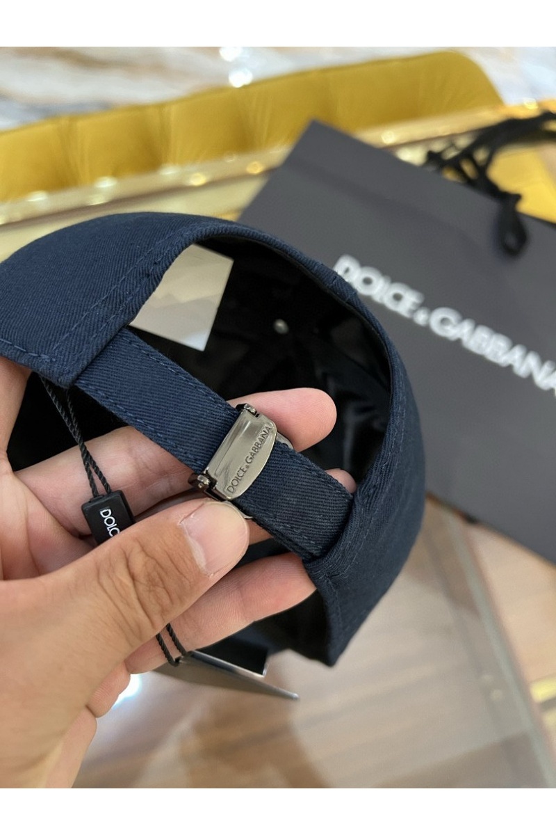 Dоlсе & Gаbbаnа Бейсболка синего цвета logo-embroidered