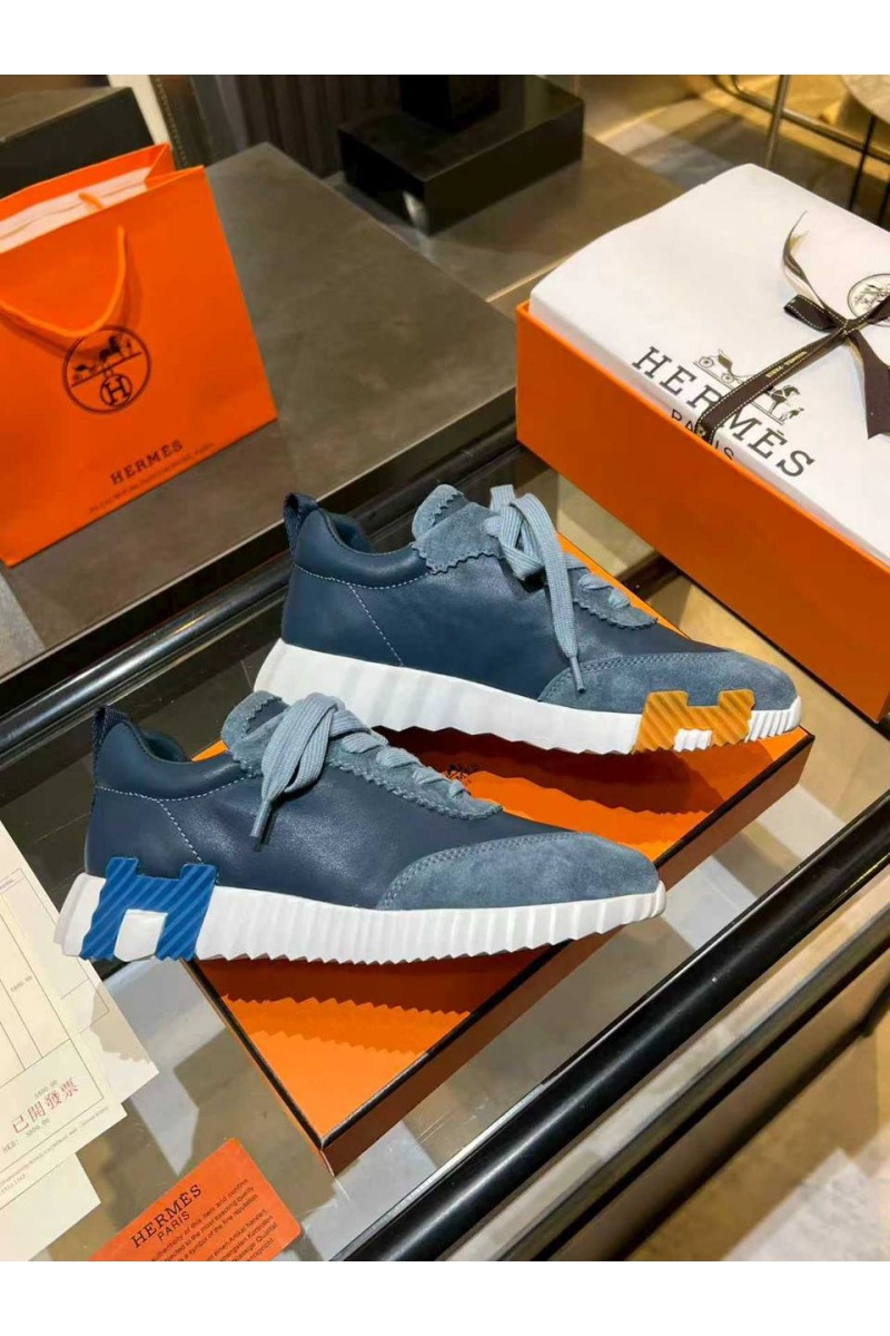 Hermes Женские комбинированные кроссовки Bouncing premium
