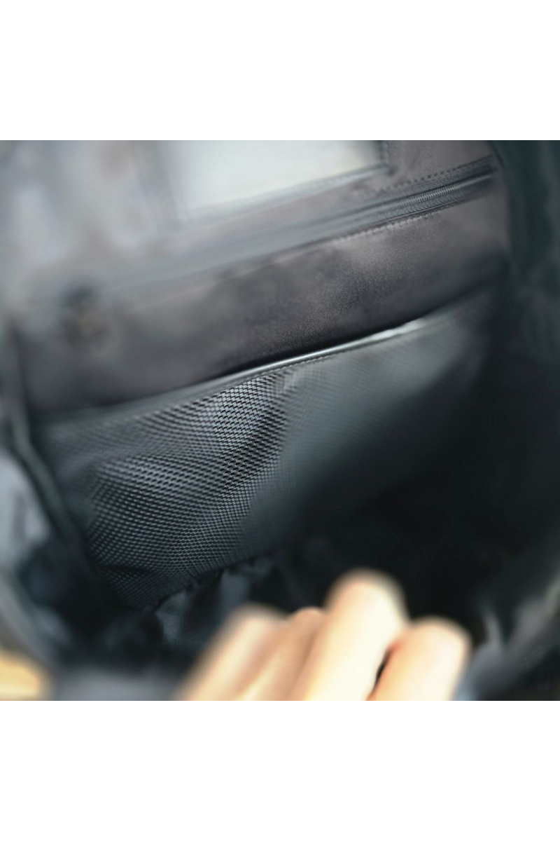 Alexander Wang  Чёрный текстильный рюкзак 41x32 см