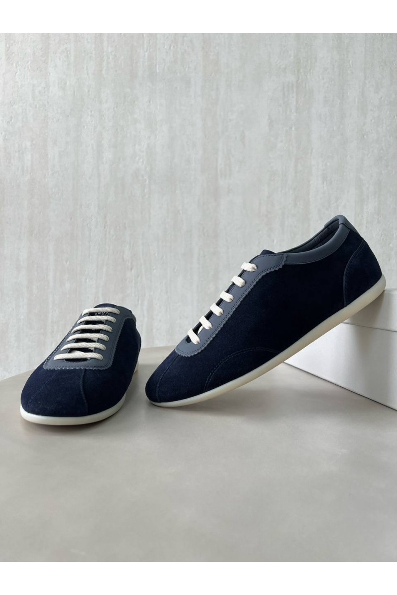 Brunеllо Сuсinеlli Замшевые кроссовки Premium - Navy