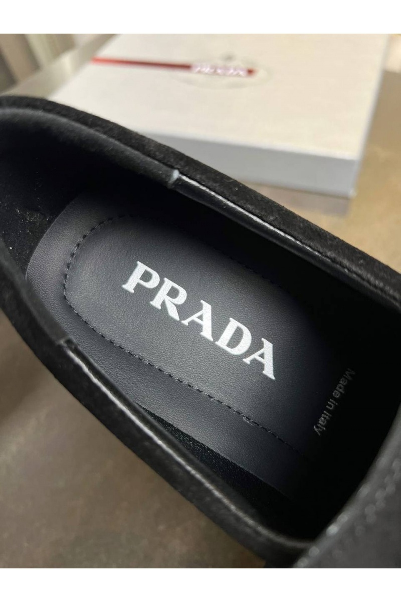 Prada Мужские замшевые лоферы premium