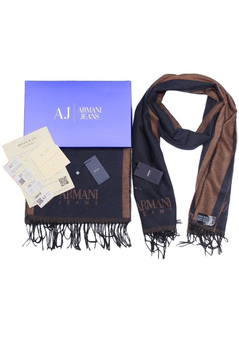 Emporio Armani EA7 Брендовый шарф с логотипом 185x35 см