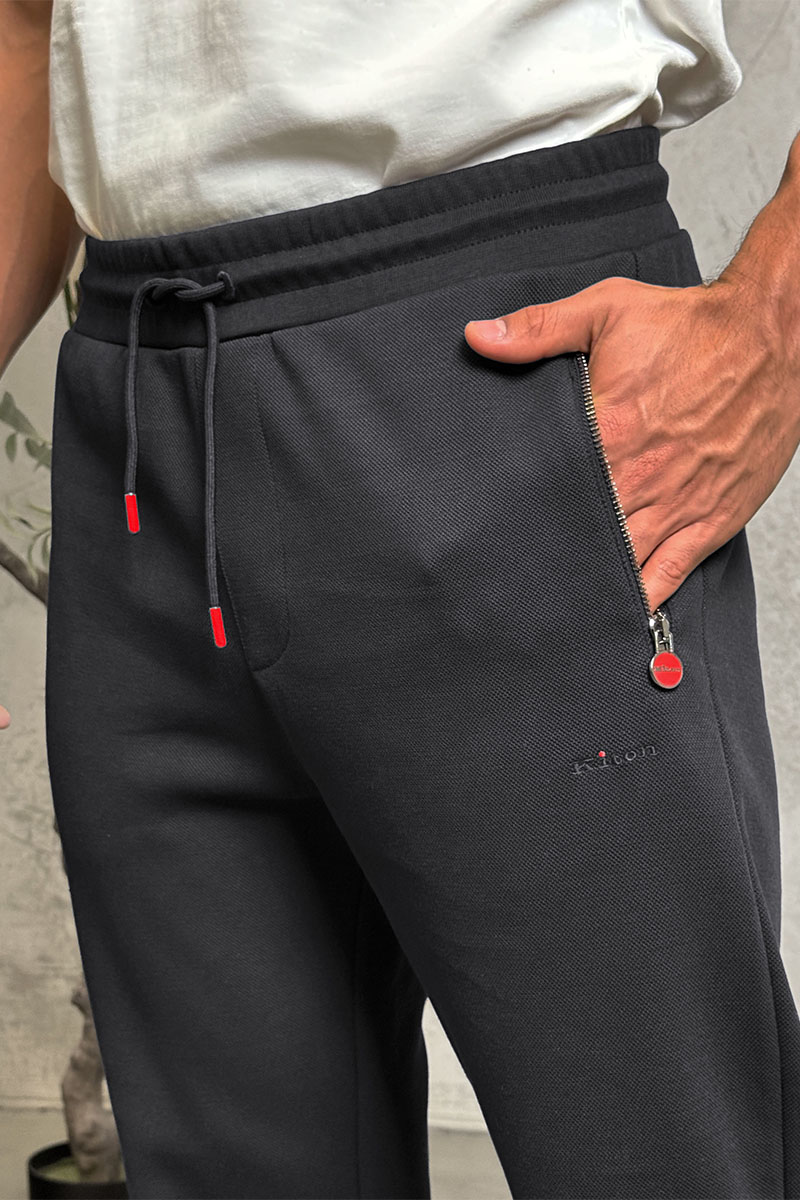 Kiton Спортивные штаны серого цвета