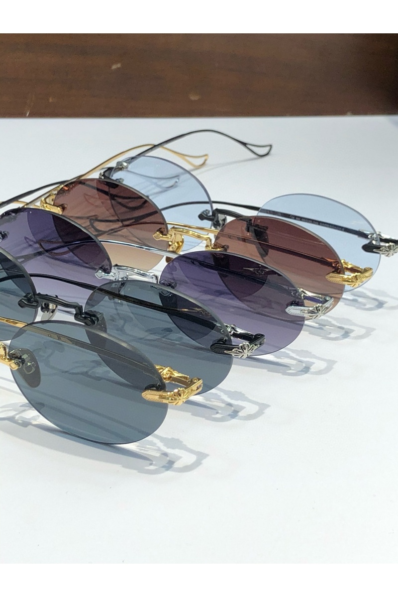 Chrome Hearts Солнцезащитные очки Sinnegasm-B