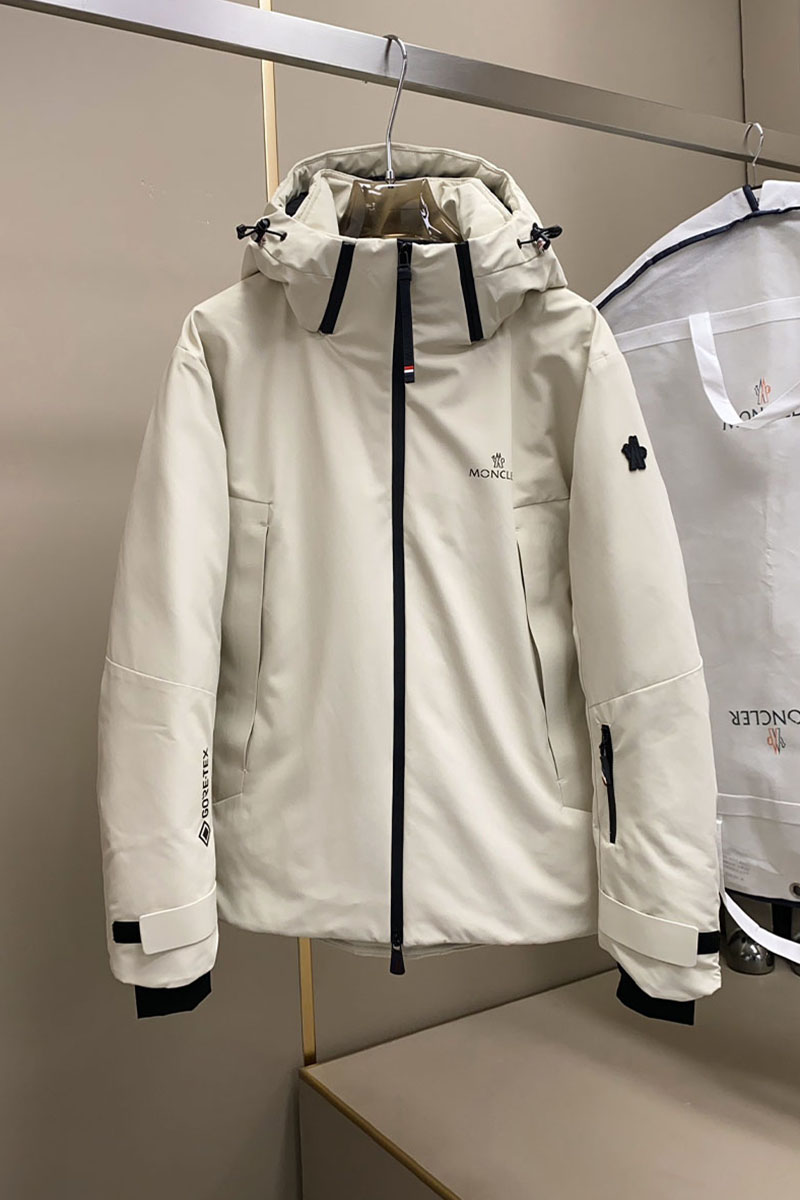 Moncler Пуховик Grenoble Gore-Tex - White Dove