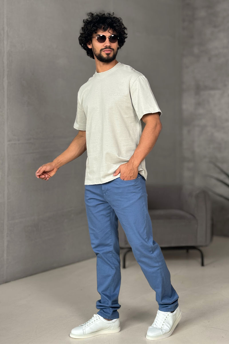 Designer Clothing Мужская серая футболка Golden Goose 