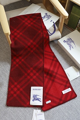 Шарф Check premium 182x30 см - Red