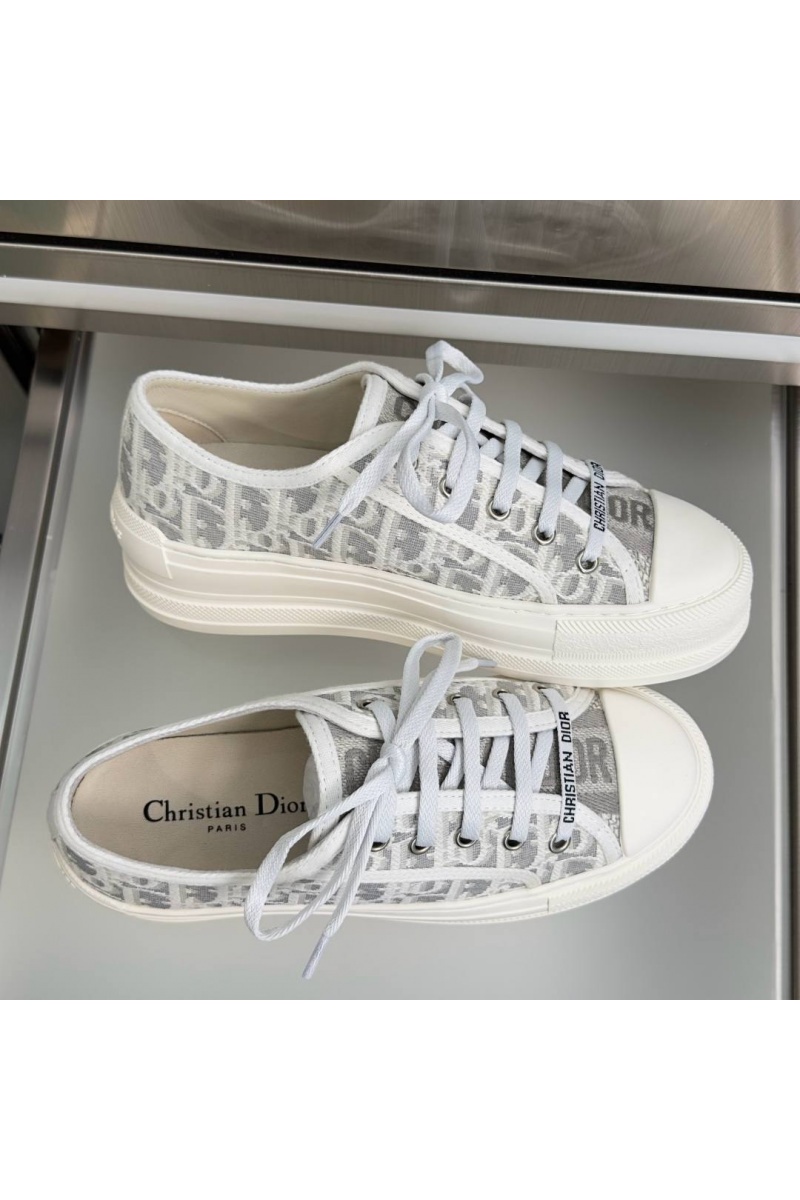 Dior Женские кроссовки Walk'n'Dior Oblique premium