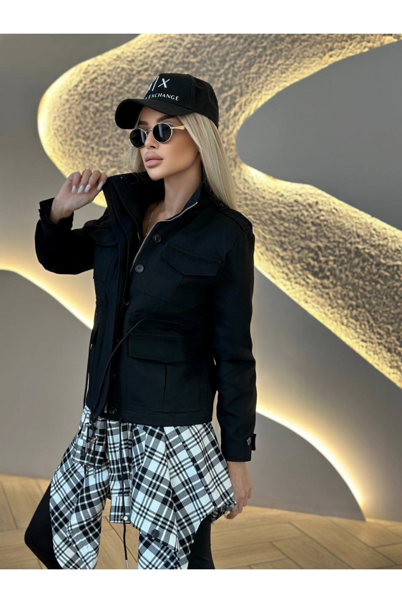 Loewe Женская чёрная куртка 