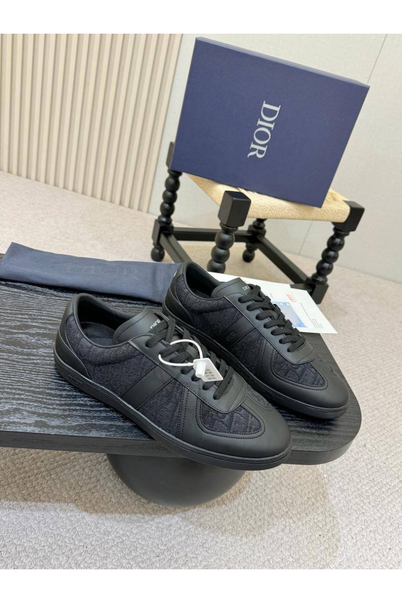 Dior Мужские кожаные кроссовки B01 Matchpoint