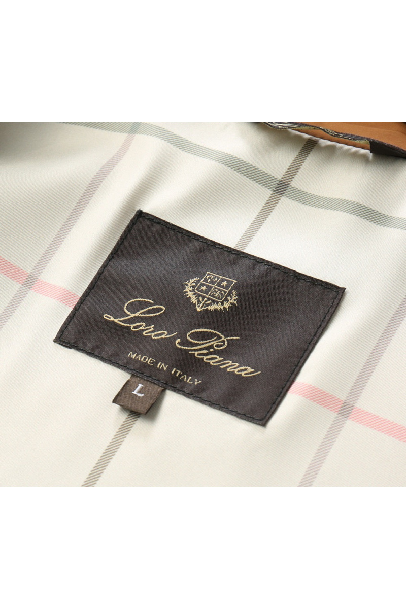 Loro Piana Мужская коричневая ветровка 