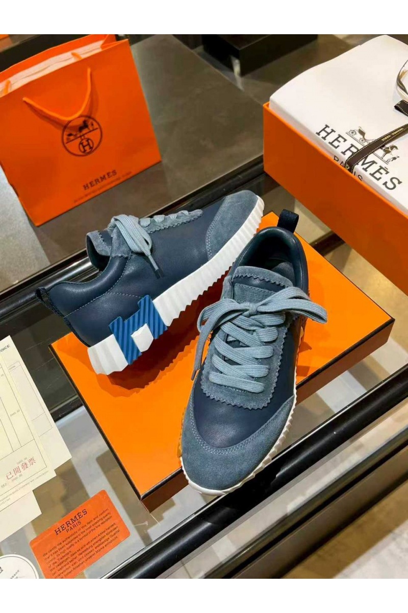Hermes Женские комбинированные кроссовки Bouncing premium