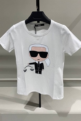 Женская белая футболка "Libra"