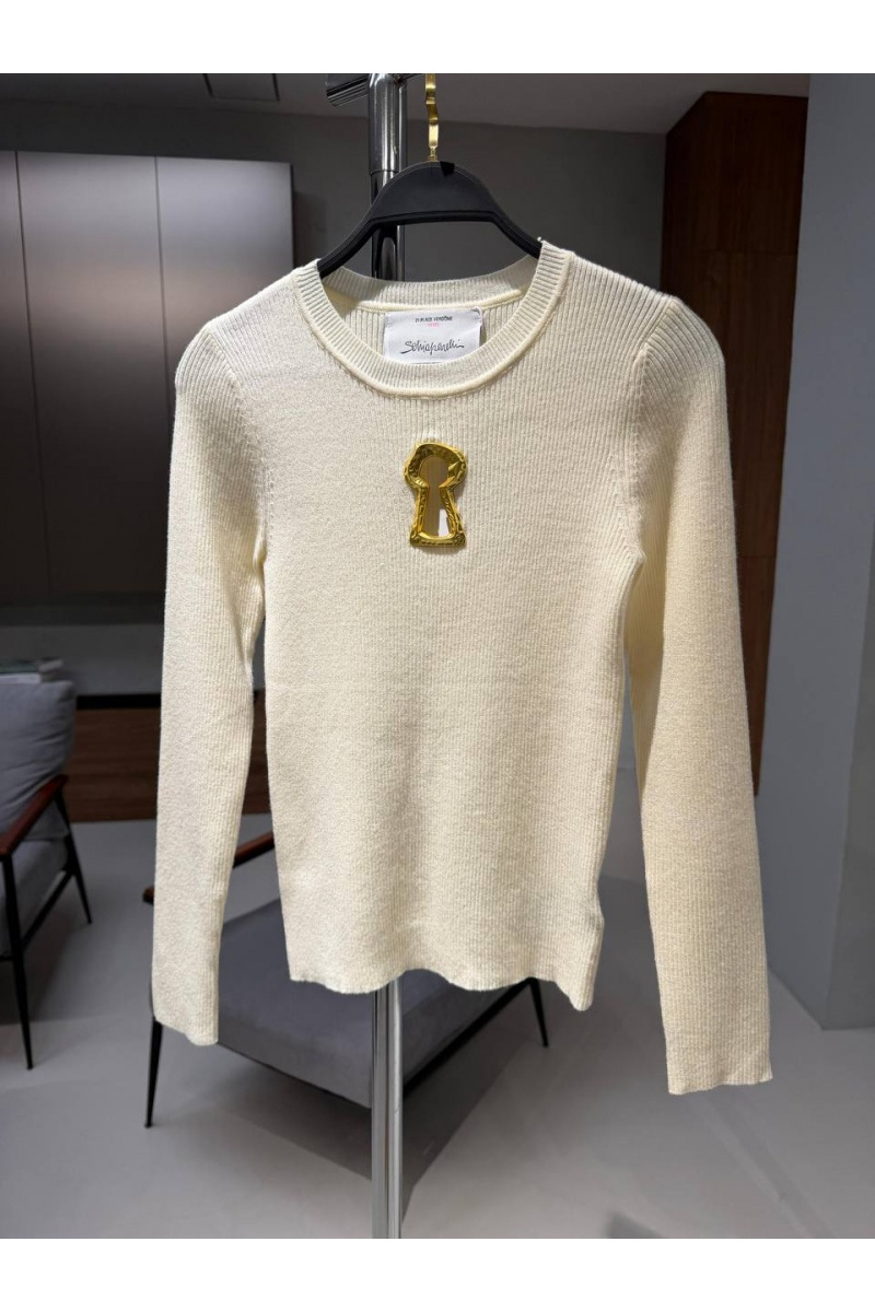 Schiaparelli Женский лонгслив premium - White