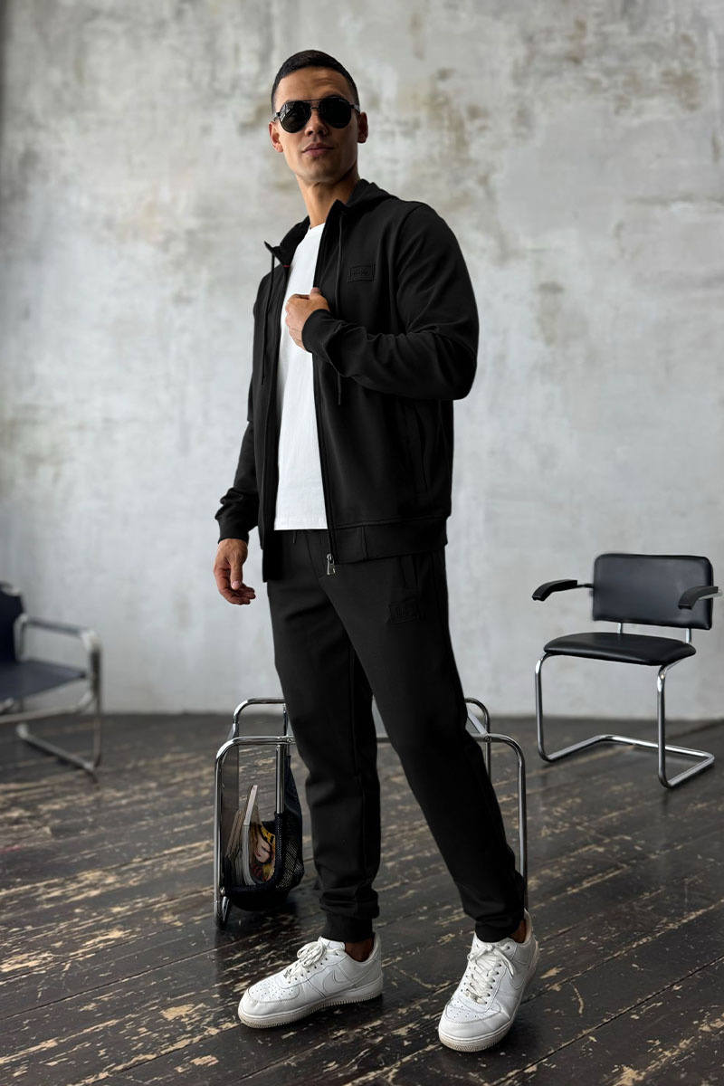 Hugо Воss Спортивный костюм logo-patch - Black