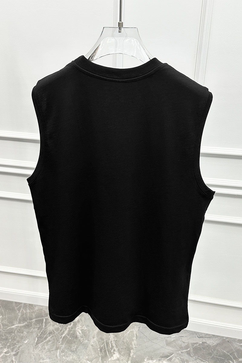 Hugо Воss Чёрная майка Dankto classic badge