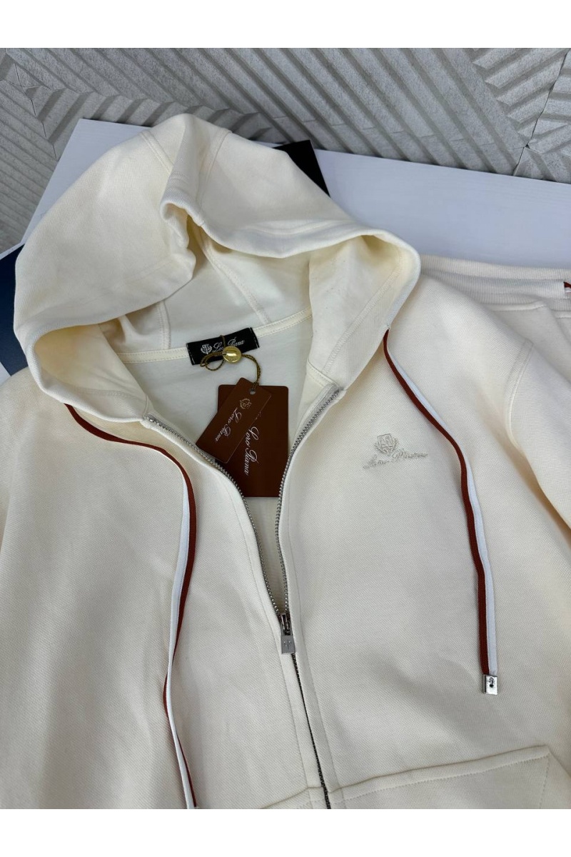 Loro Piana Женский бежевый костюм Premium