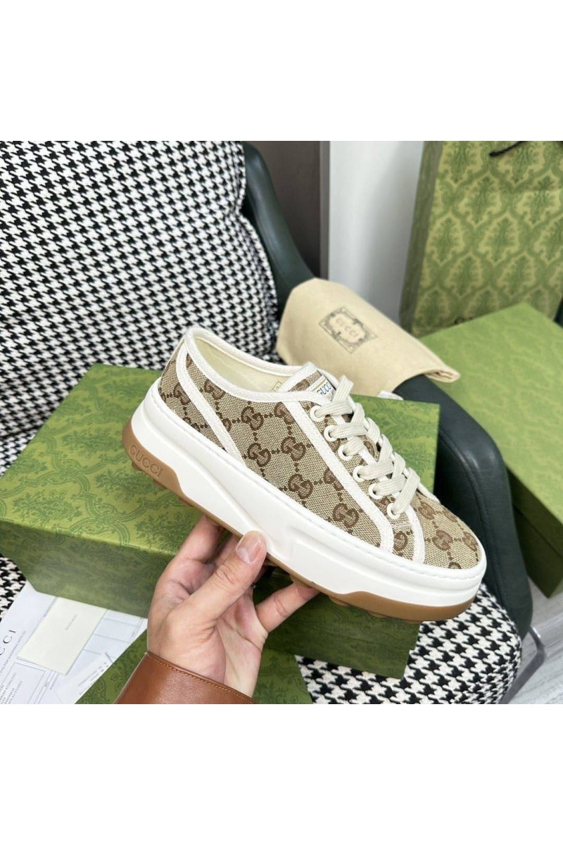 Gucci Женские кроссовки Tennis 1977 premium