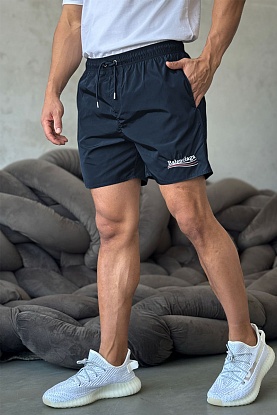 Тёмно-синие шорты Political Campaign logo 