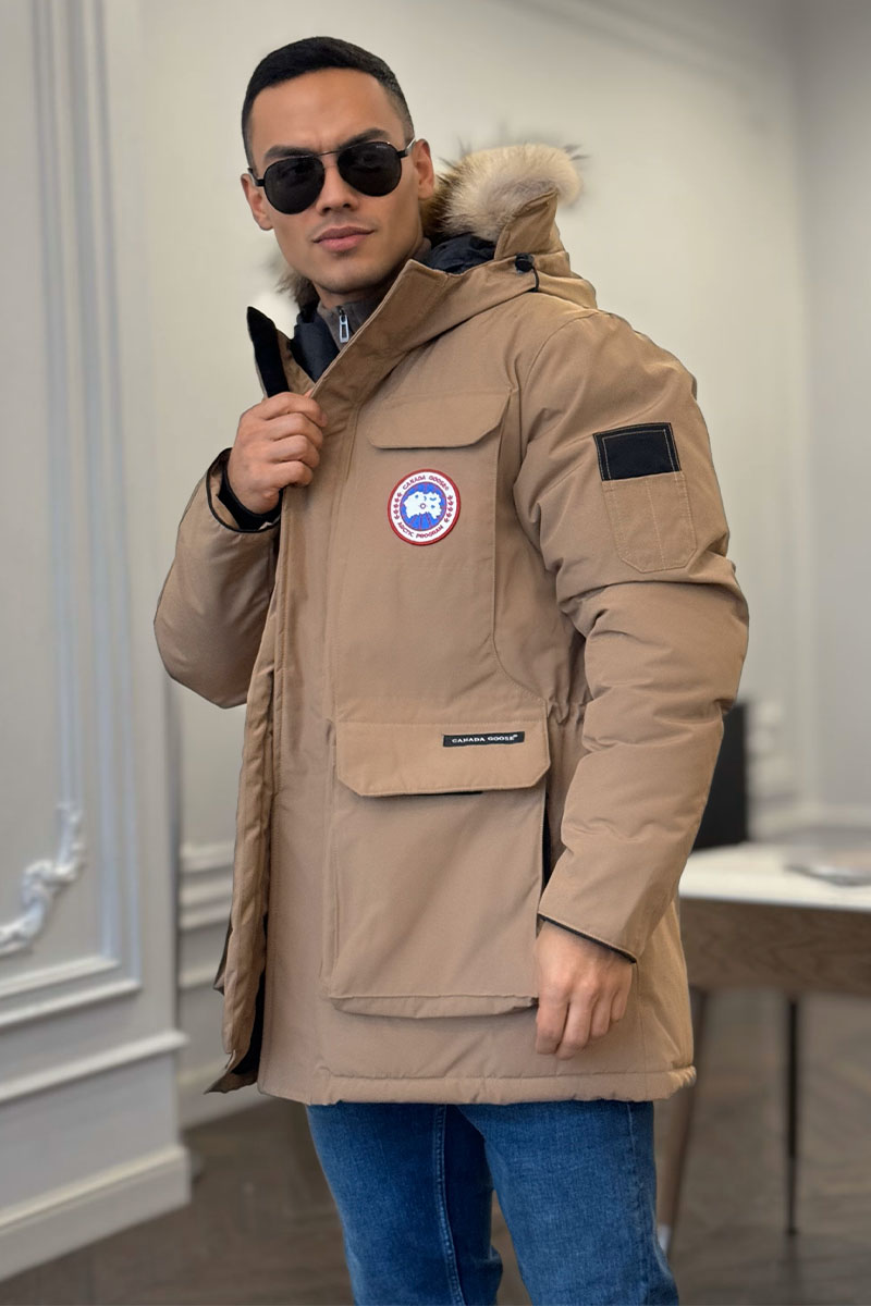 Canada Goose Мужская парка Expedition - Brown
