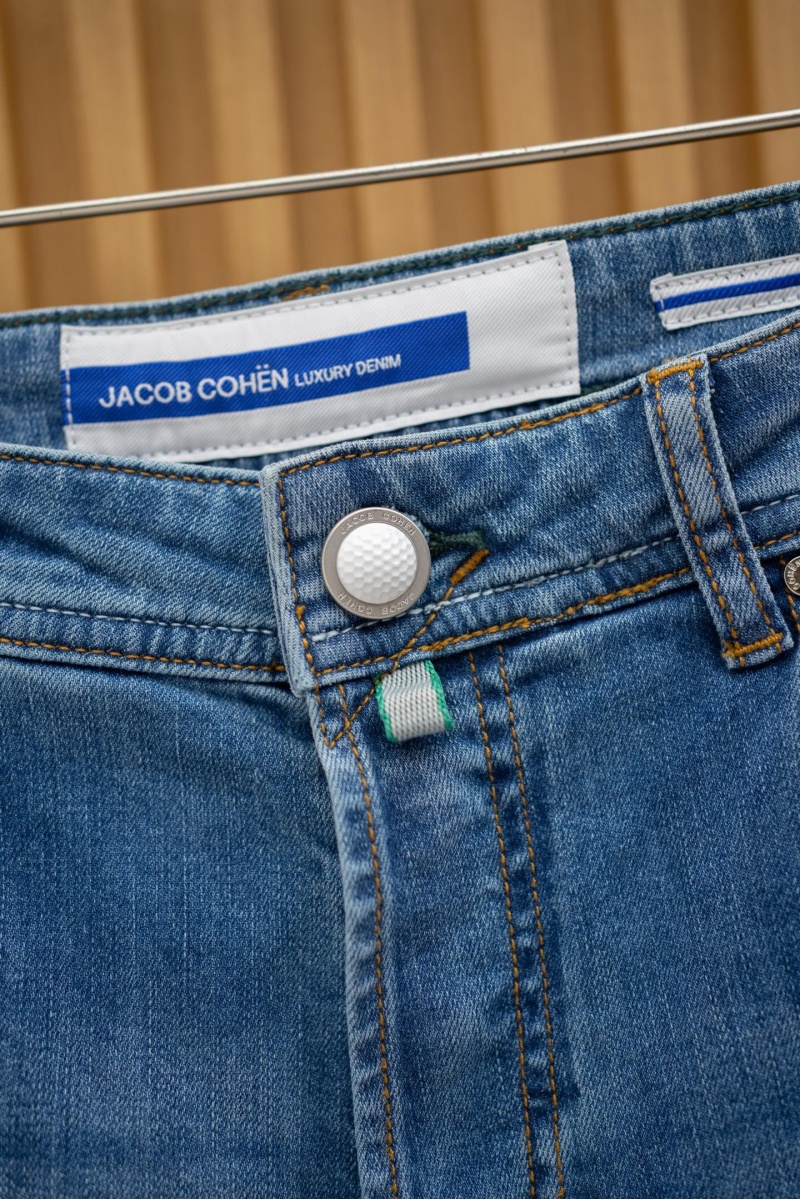 Jacob Cohen Мужские синие джинсы Premium