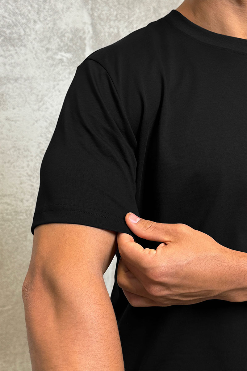 Polo Ralph Lauren Мужская чёрная футболка Match Club