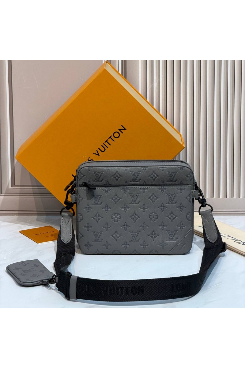 Lоuis Vuittоn Кожаная сумка Trio premium 25x18.5x7 см