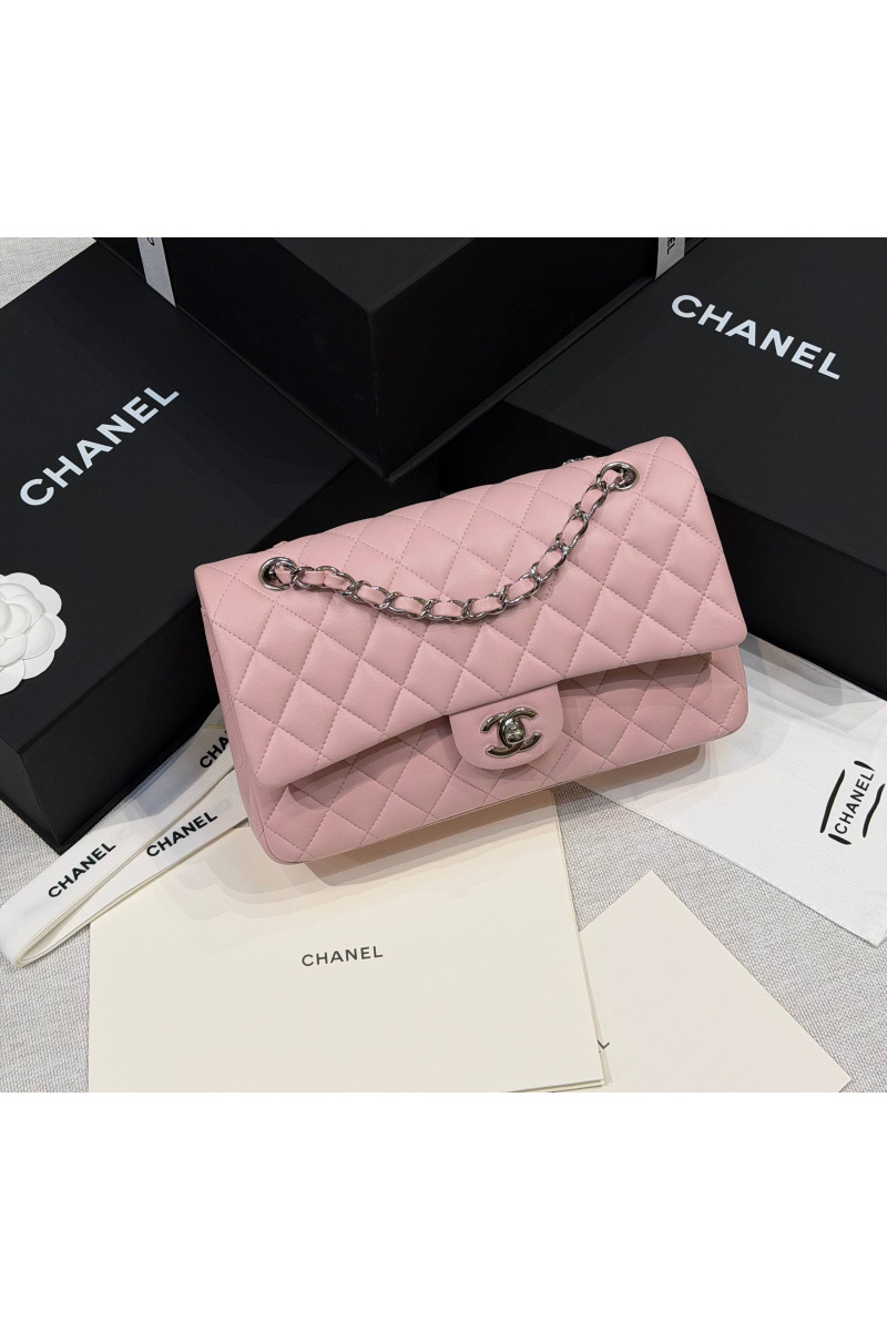 Chаnеl Кожаная сумка Classic Flap premium 25x13x7 см (8 расцветок)